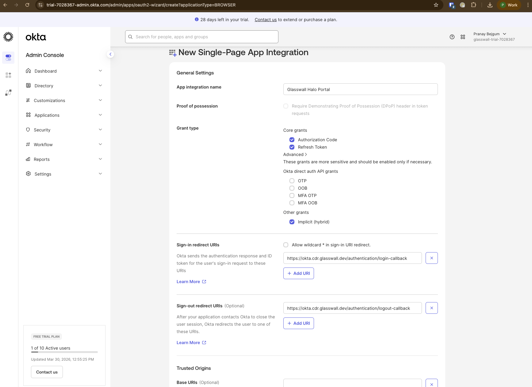 Screenshot: Halo Portal Client